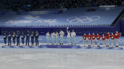 Beijing 2022 Olympics Awards Ceremony/flower Ceremony ft. Камила Валиева (ES.4K)