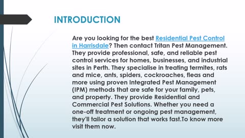 The best Rodent Control in Harrisdale.