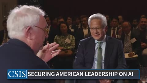NVIDIA’s Jensen Huang on Securing American Leadership on AI - CHINA IS THEIR MODEL!!!