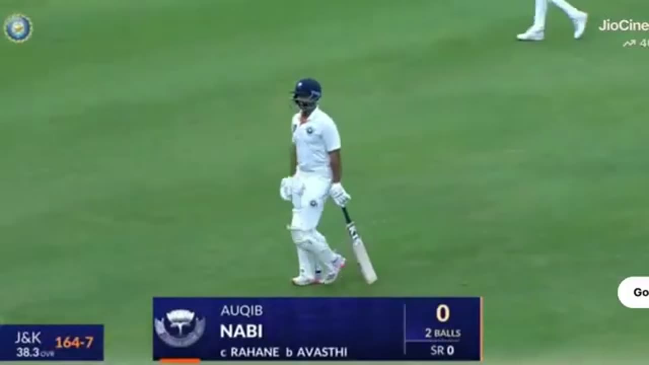 Mumbai VS jammu kashmir Ranji trophy Day 1