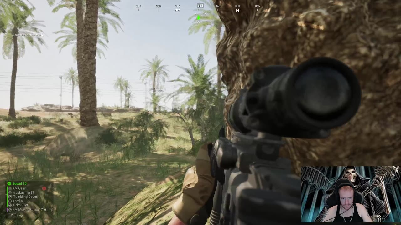 🔥 LIVE NOW: Tactical Chaos with GrimKiller in SQUAD! 🎮