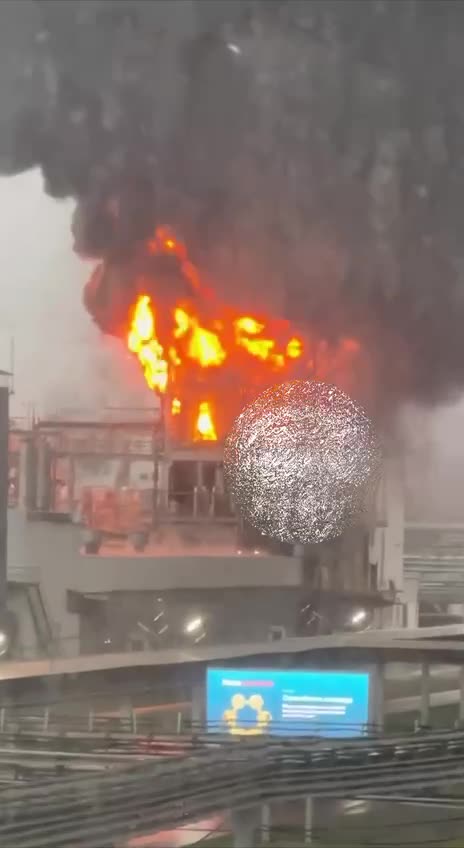 Russia's Nizhnekamsk Oil Refinery Hit Overnight