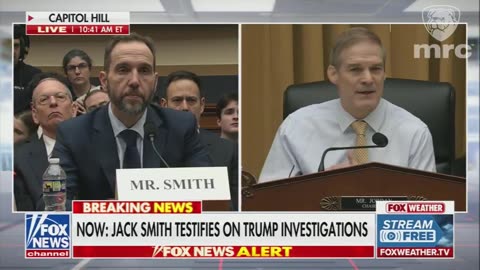 Jim Jordan takes Biden hack Jack Smith to task for considering Cassidy Hutchins as witness