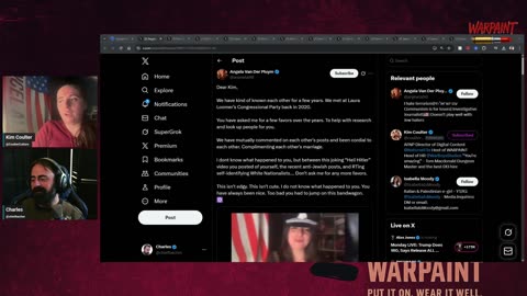 WARPAINT: Blocked, Lied About, and Misrepresented — My Full Statement.