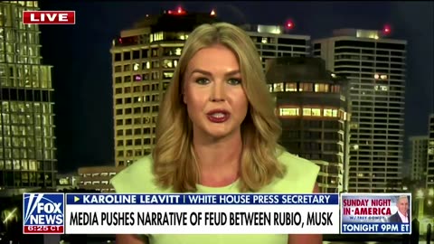 'There is no such feud': Karoline Leavitt responds after SNL lampoons Elon and Rubio