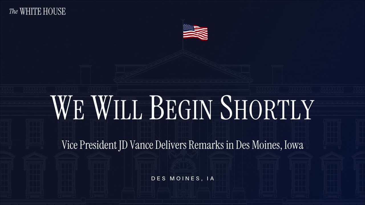 Vice President JD Vance Delivers Remarks at Des Moines, Iowa