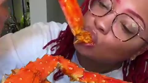 King Crab Mukbang Video