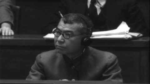 WAR CRIMES TRIALS (TOJO DEFENSE),... - WAR CRIMES TRIALS (TOJO DEFENSE), TOKYO, JAPAN - 111-adc-6892
