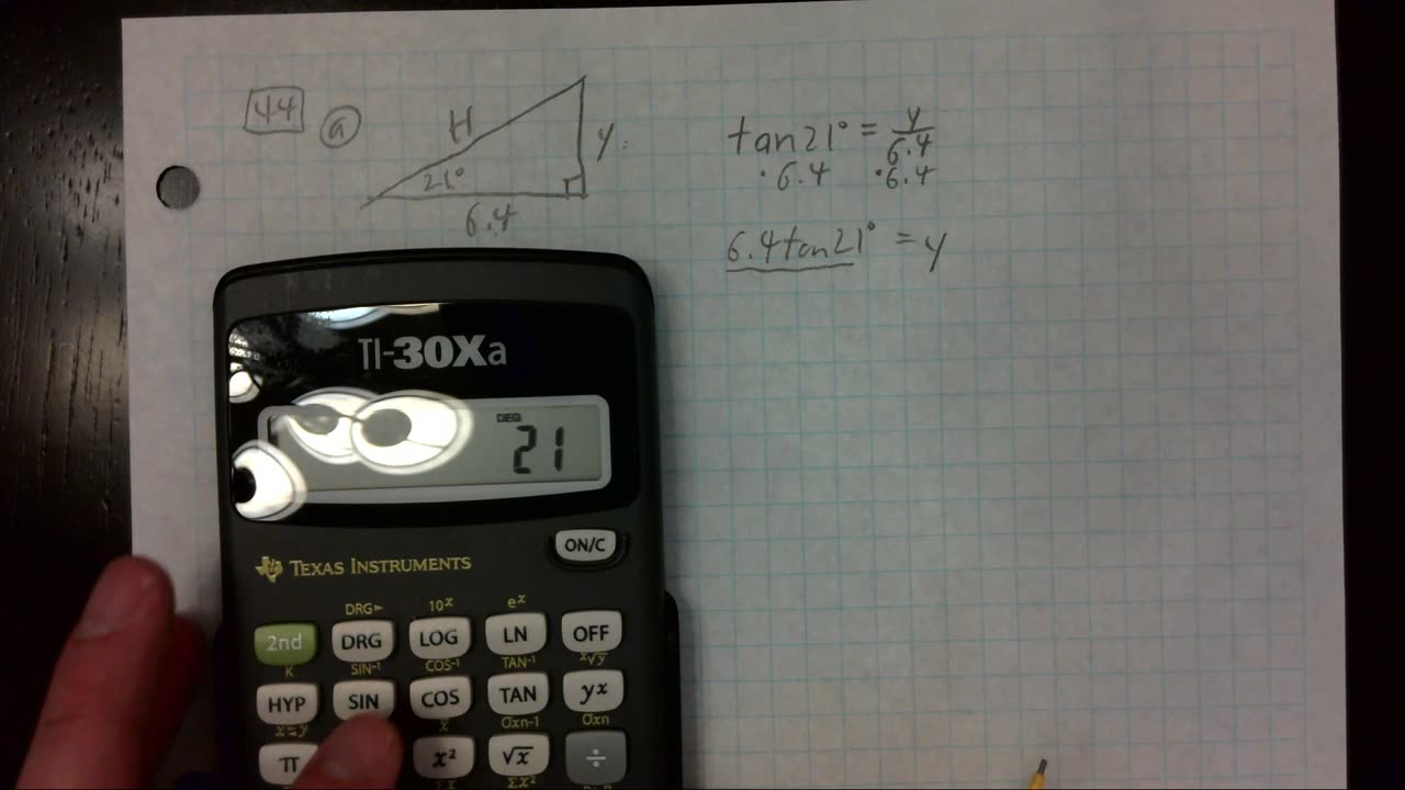 Saxon Algebra 2 Lesson 44 (a)