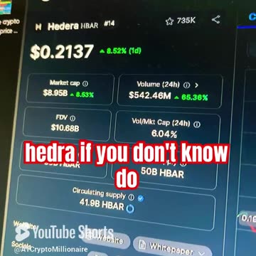 hedera hbar crypto coin price prediction! March bull run is here! #fyp