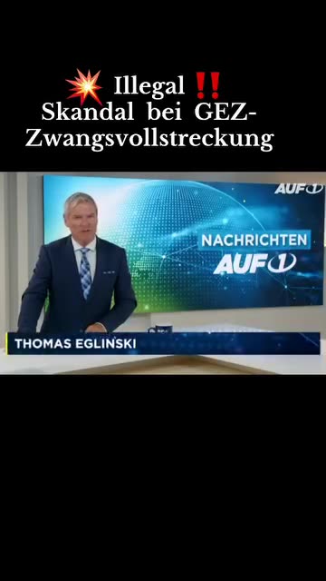 Illegal - Skandal bei GEZ- Zwangsvollstreckung!