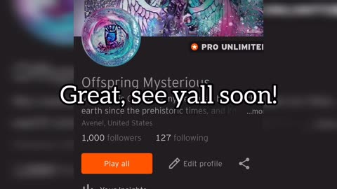 1k Followers Celebration