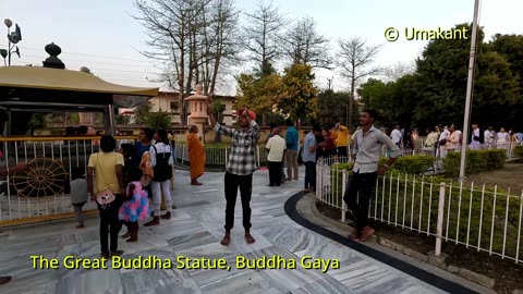 The Great Buddha Statue in Buddha Gaya