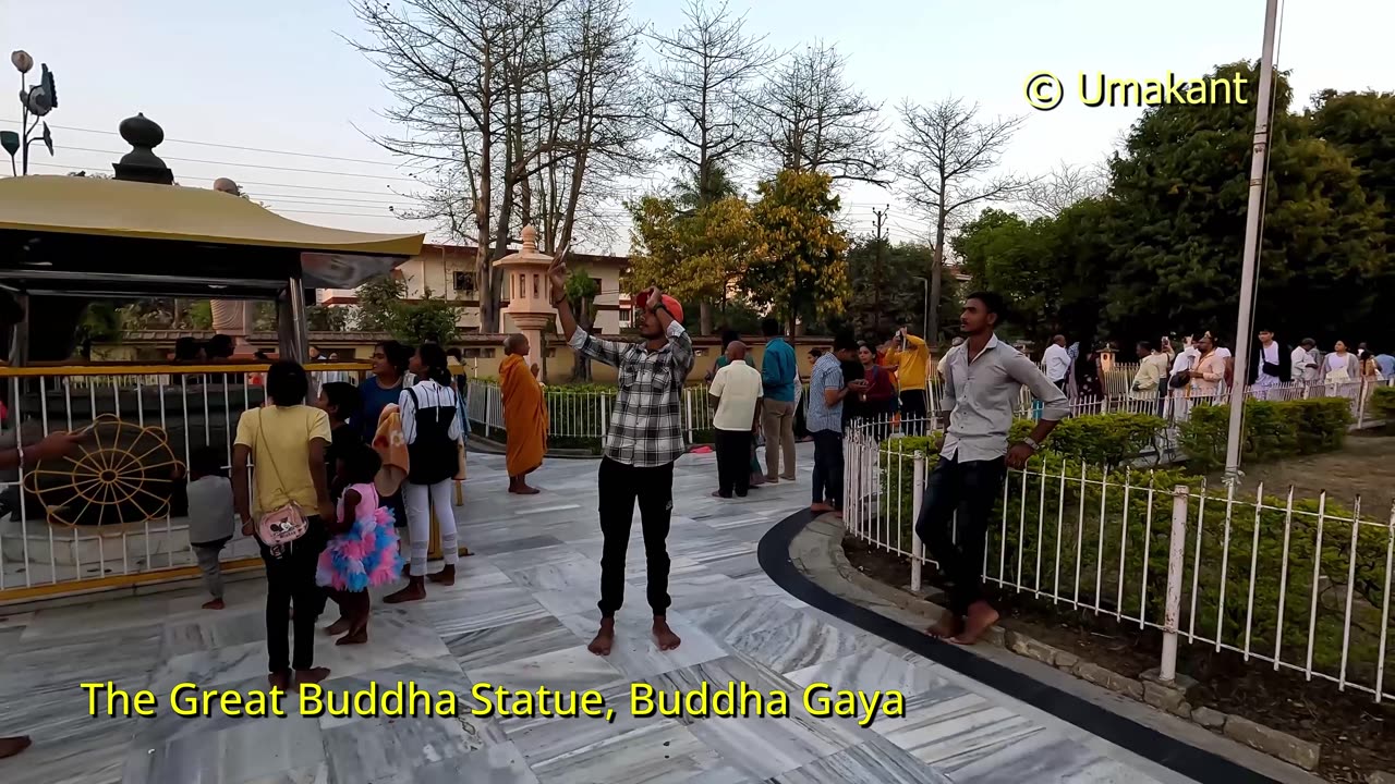 The Great Buddha Statue in Buddha Gaya