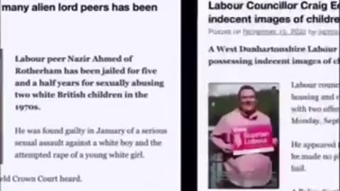 Pedophiles in English Politics.