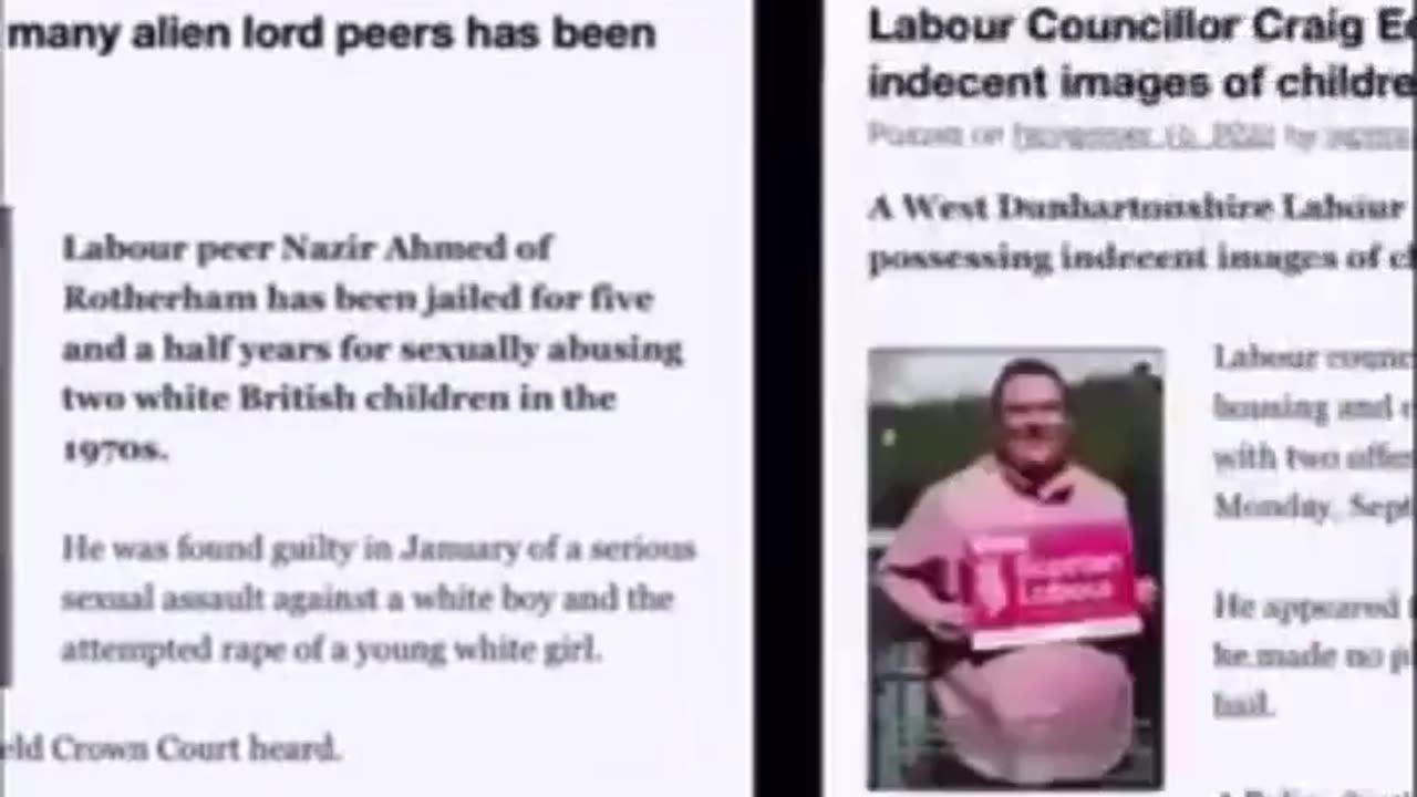 Pedophiles in English Politics.
