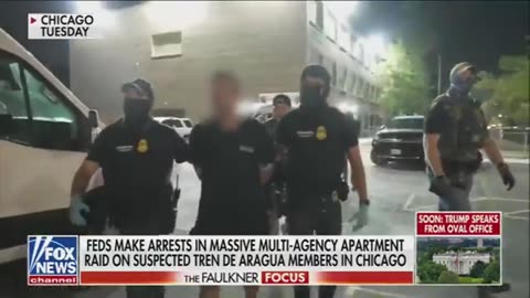 Feds roll out MASSIVE raid on Chicago gang hideout—helicopter, 300 agents, two dozen arrests.