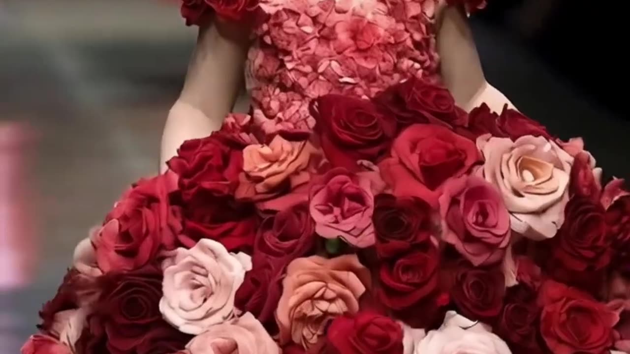 Baby flower fashion show#cutebaby #cute #baby #baile #babygirl #ai #babyshow