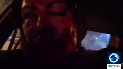 ⚠️ Warning: Disturbing content : An Iranian female journalist and her family were viciously attacked