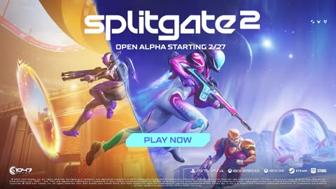 Splitgate 2 - Open Alpha Official Trailer