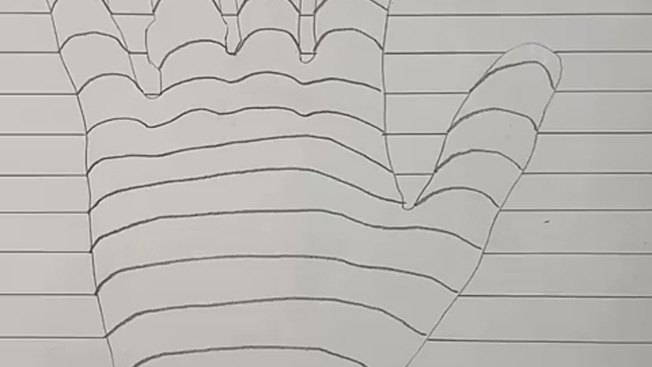 Must Watch: How to draw an INVISIBLE HAND!