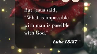 Luke 18:27