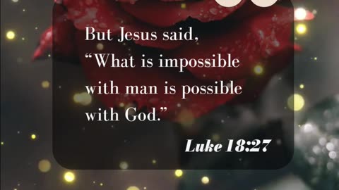 Luke 18:27