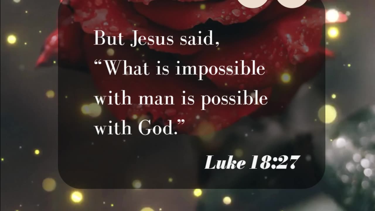 Luke 18:27