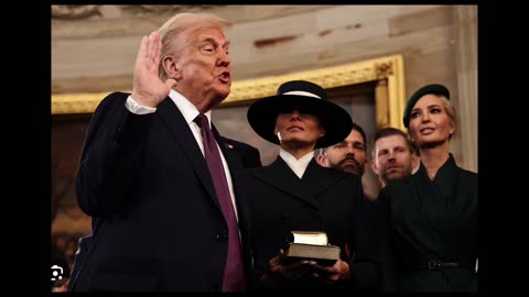 TRUMP REFUSES TO SWEAR ON THE BIBLE DURING HIS OATH THAT WAS AN ELEVATION TO RANK OF GOD RITUAL