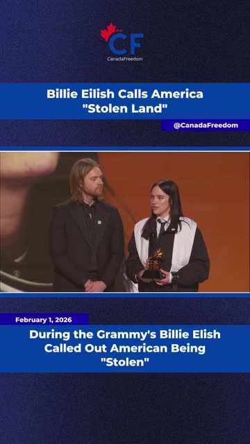 Billie Eilish Calls America "Stolen Land"