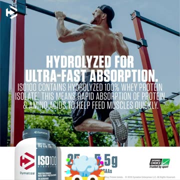 Dymatize ISO 100 Whey Protein