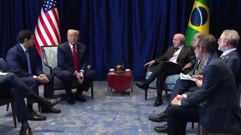 POTUS meets with Brazil's President Lula in Malaysia