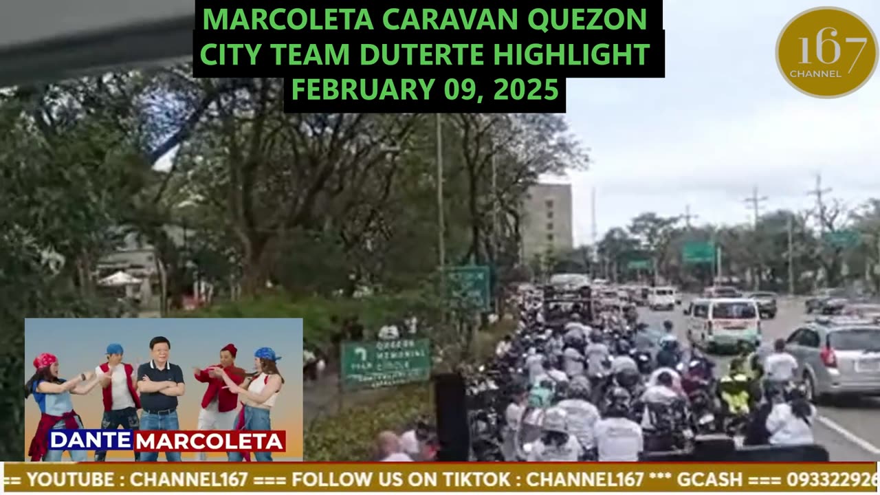 MARCOLETA CARAVAN QUEZON CITY TEAM DUTERTE HIGHLIGHT 02092025