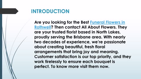 The Best Flower Bouquets in Rothwell.