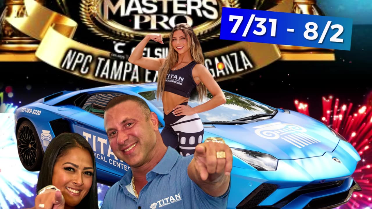 Titan Medical presents the 2025 Tampa Pro NPC Tampa Extravaganza!