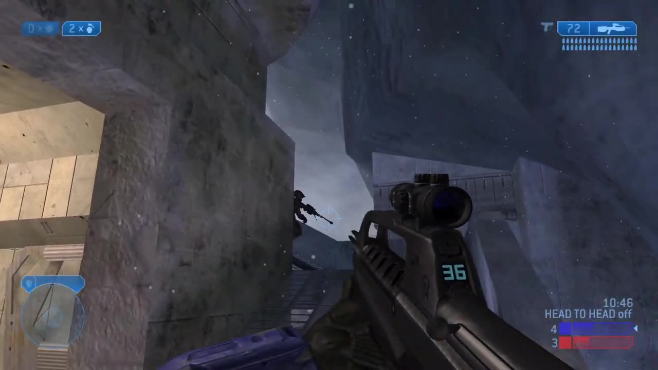 fantasma vs LZKGL Softshell - Halo 2 Lockout No Radar