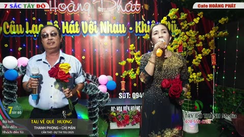 TÀU VỀ QUÊ HƯƠNG- THANH PHONG+ CHỊ MẬN - 7 Sắc Tây Đô