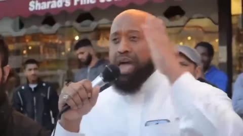 This is Britain. Islamists are on the streets shouting they want sharia law.