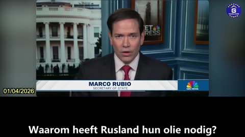 【NL】Rubio: We staan nooit toe dat de Venezolaanse olie in de handen van Amerika's rivalen valt
