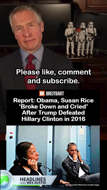 Report: Obama Cried After Trump Beat Hillary