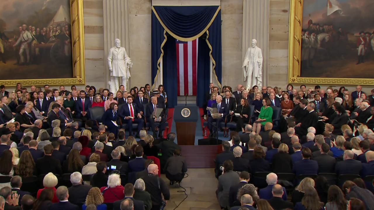 The 60th Presidential Inauguration Ceremony (full)