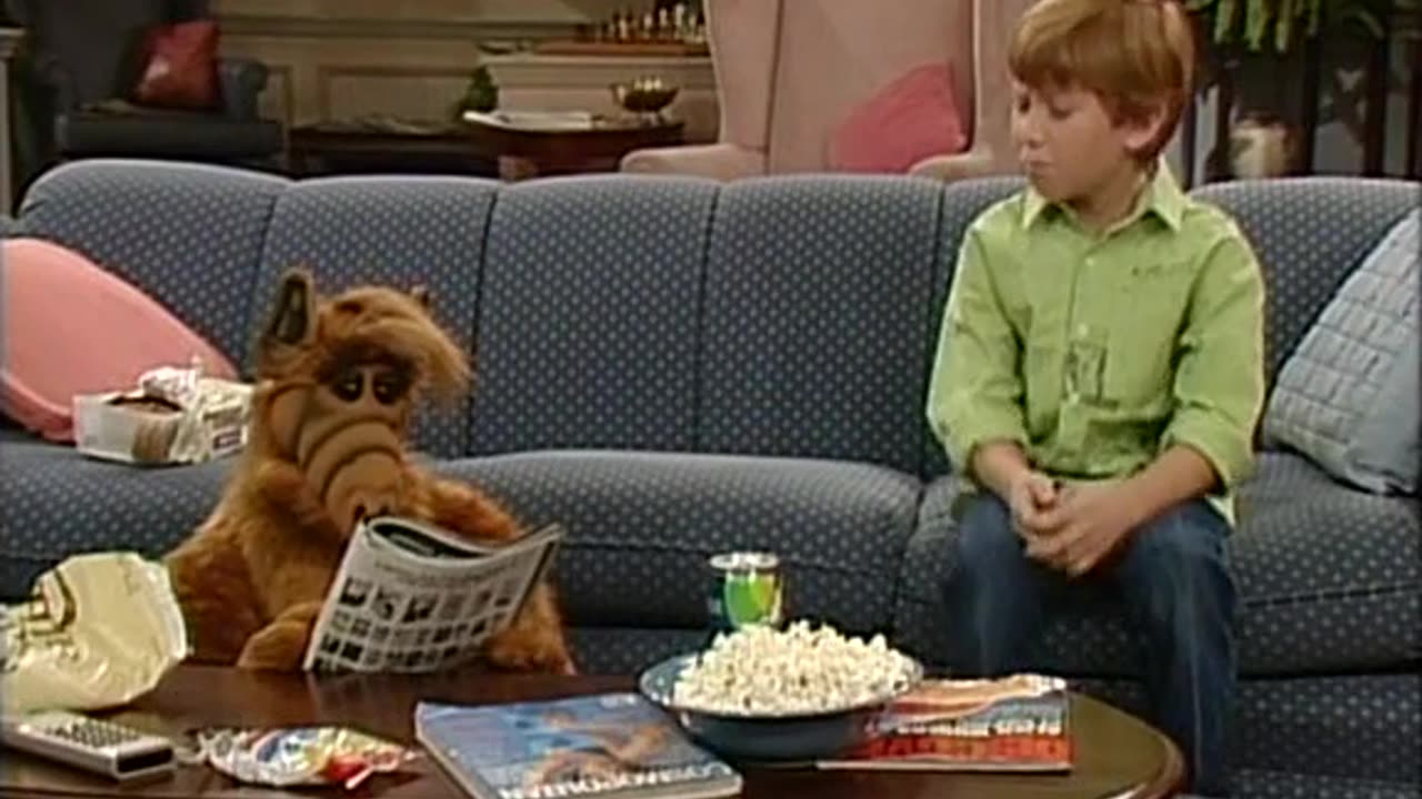 CLASSIC TELEVISION " ALF " ALIEN LIFE FORM..
