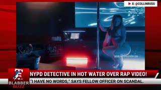 NYPD Detective In Hot Water Over Rap Video!