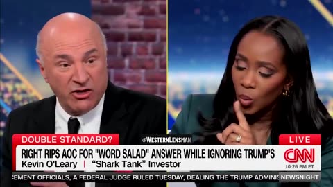CNN Abby Phillip defends AOC by attacking President Trump