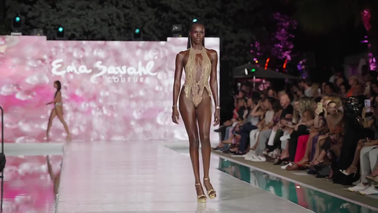 "EMA SAVAHL | Miami Swim Week The Shows 2024 | Stunning Swimwear Collection"