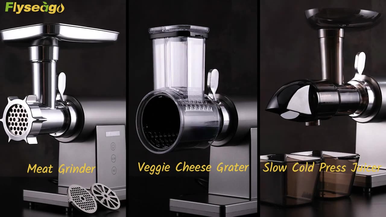 Multifunctional 3200W Electric Meat Grinder | Heavy Duty Digital Touch Control Machine 🍖⚙️
