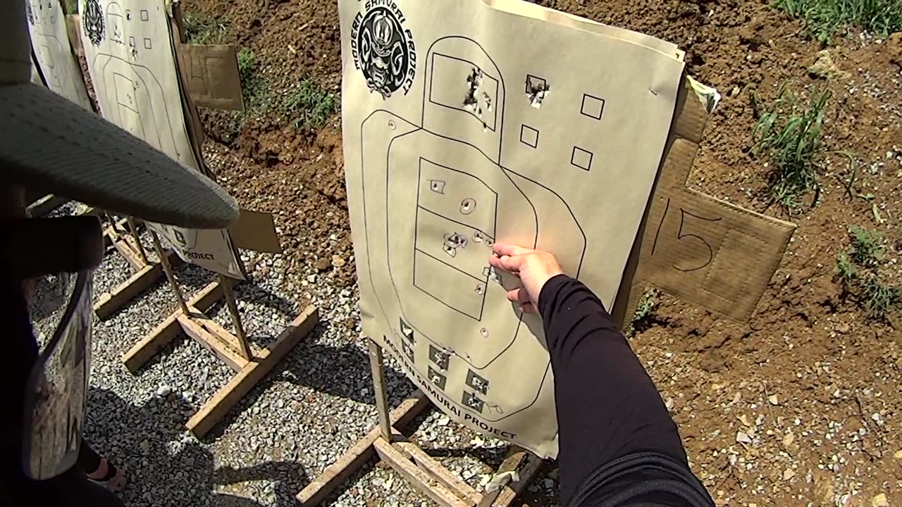 Modern Samurai Project AIWB + RDS Pistol Path to Performance Day 2 of 3 Distance Work