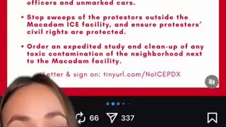 Morillo is publicly asking people to take pictures of the equipment & technology ICE is using