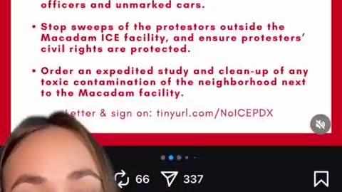 Morillo is publicly asking people to take pictures of the equipment & technology ICE is using