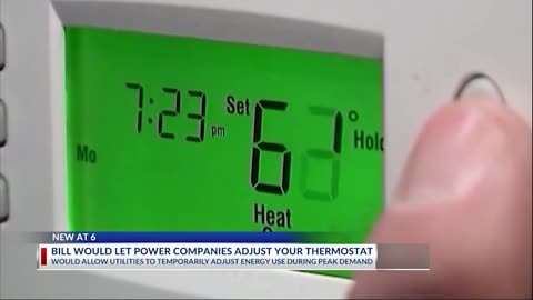 Ohio's new bill that would allow utility companies to automatically adjust customer thermostats.